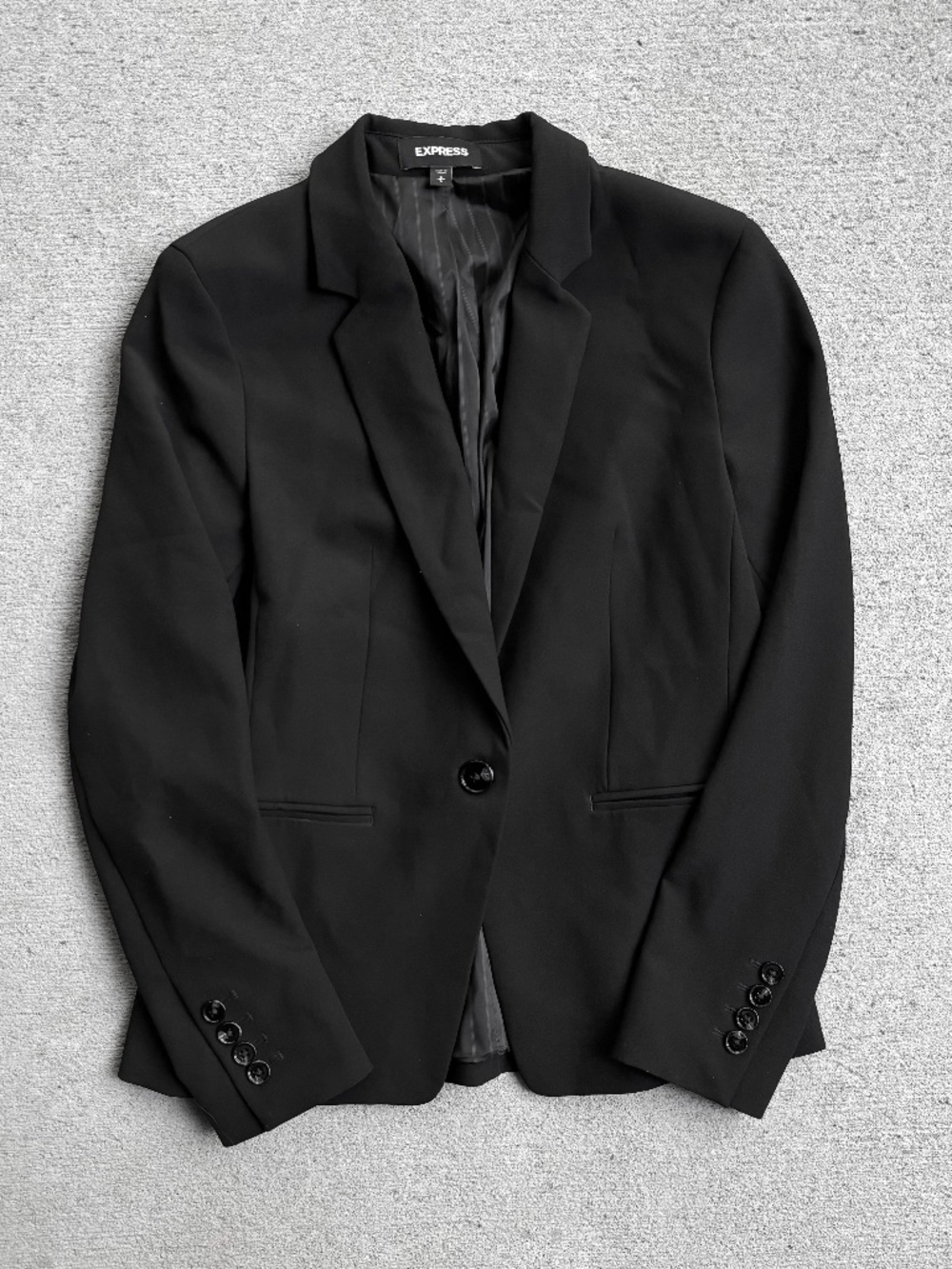 Express Stretch Blazer in Black Women Size 6